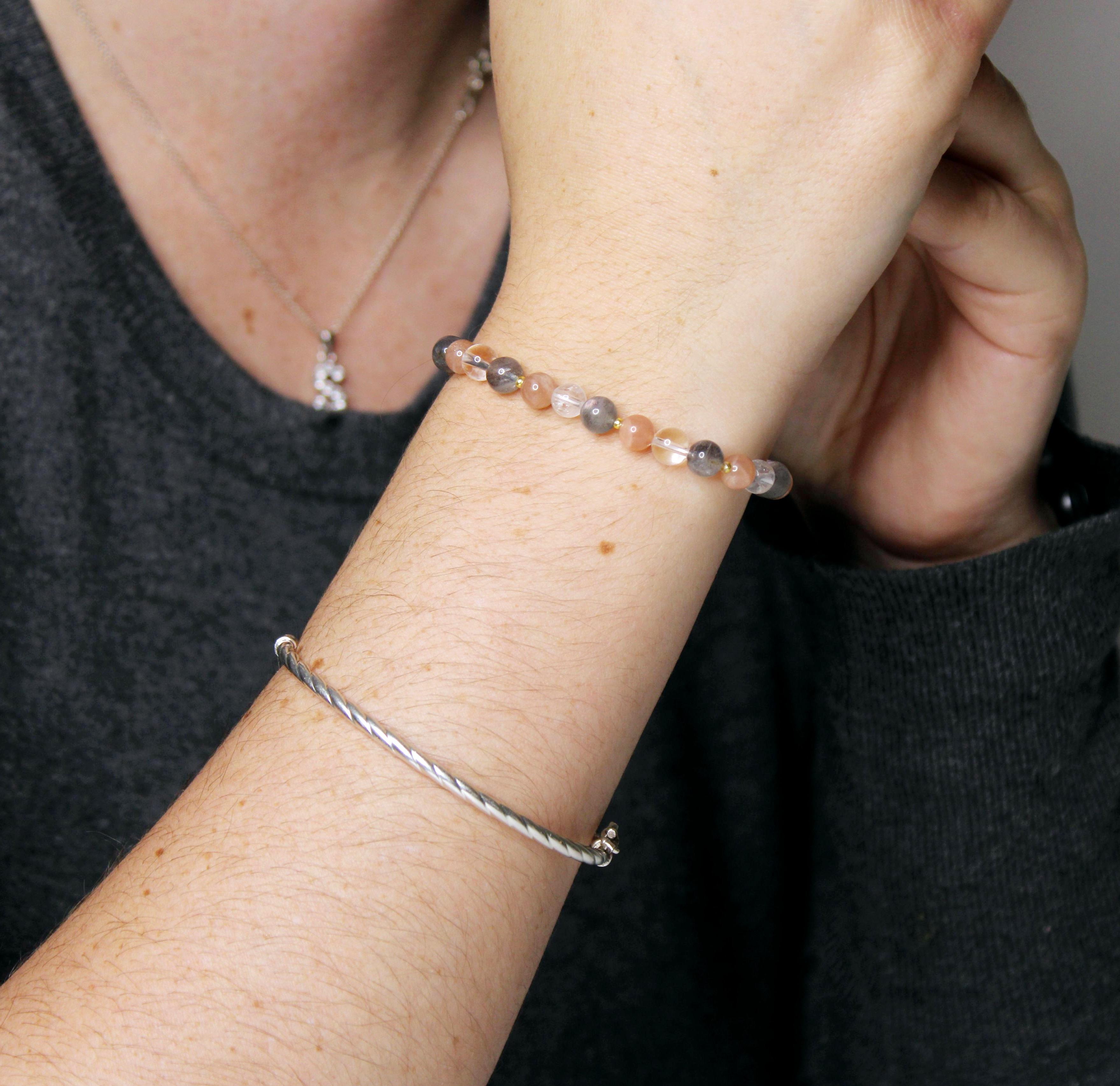 Labradorite, Pierre du Soleil & Cristal de Roche – 22.90€