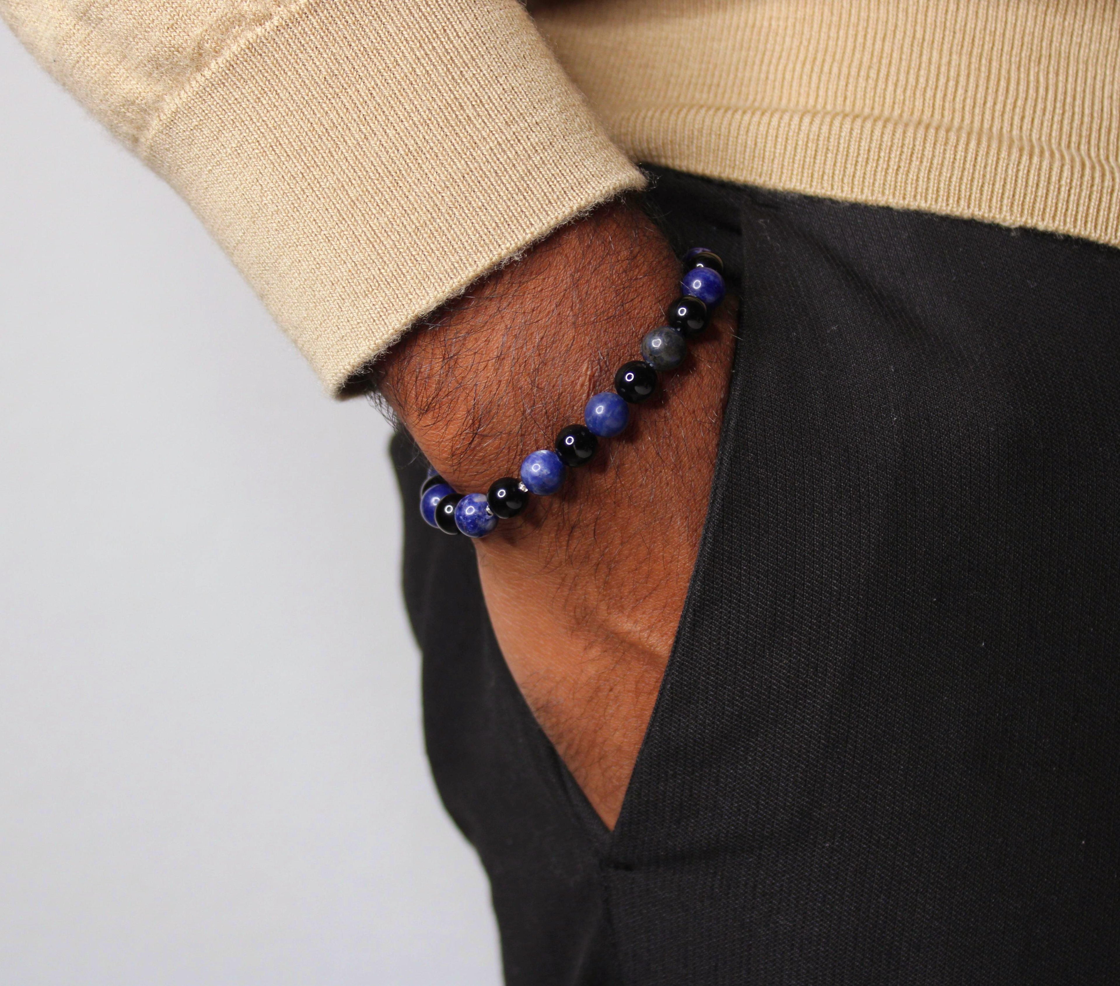 Sodalite & Obsidienne noire – 22.90 €