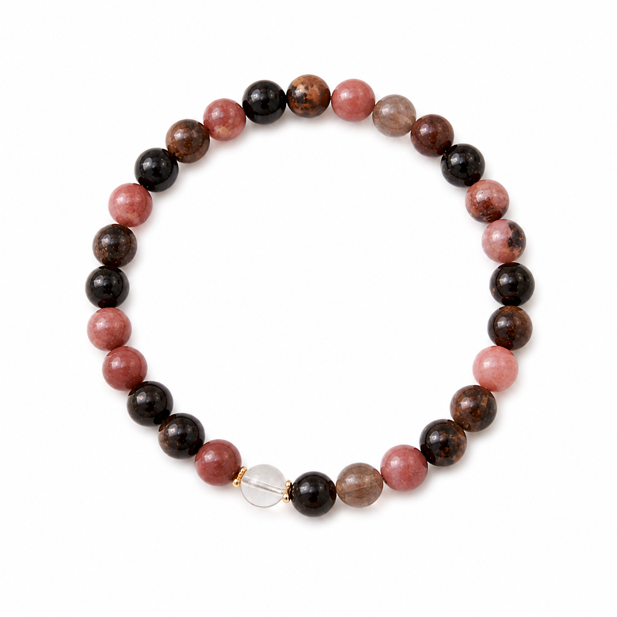 Rhodonite & Cristal de Roche – 22.90€