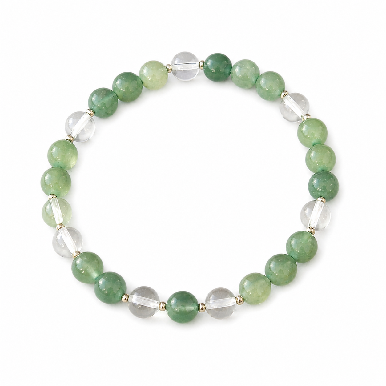 Aventurine & Cristal de Roche - 22.90€